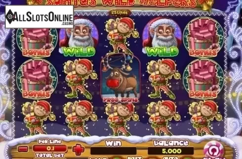 Screen9. Santa's Wild Helpers from Spinomenal