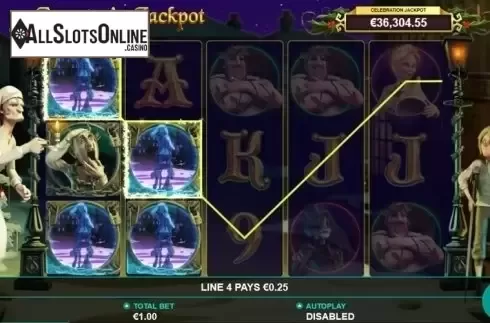 Low Win screen 2. Scrooge's Jackpot from Leander Games