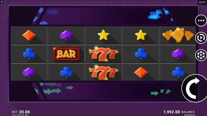 Sidewinder slot screenshot 1