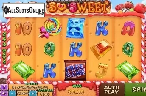 Reel Screen. So Sweet from CQ9Gaming