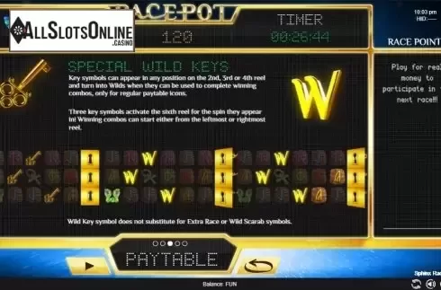 Features 2. Sphinx Race Deluxe from Espresso Games