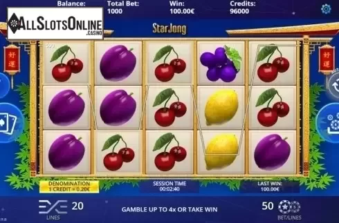 Win Screen. Star Jong from DLV