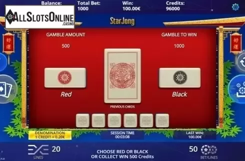 Gamble. Star Jong from DLV