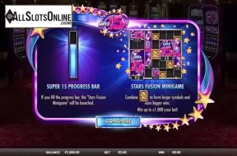 Start Screen. Super 15 Stars from Red Rake