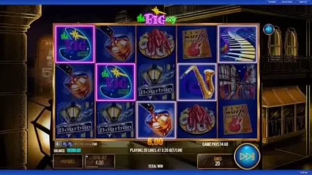 The Big Easy slot screenshot 2