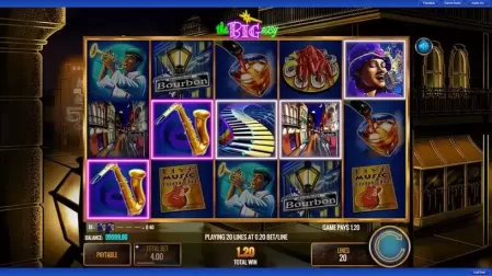 The Big Easy slot screenshot 3
