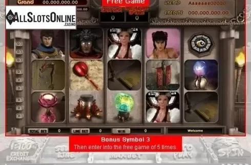 Free Spins. The Legend and the Hero from esball