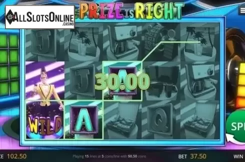 Win Screen 3. The Prize Is Right from Genii