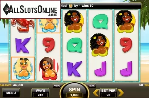 Win Screen 1. Tini Bikini from Spin Games