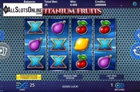 Reel Screen. Titanium Fruits from DLV