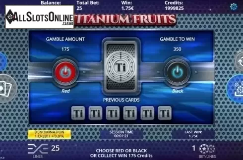 Gamble. Titanium Fruits from DLV