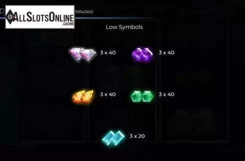 Paytable screen 2