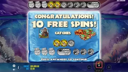 Big Bass Xmas Extreme slot screenshot 4