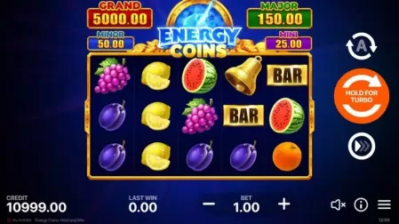 Energy Coins: Hold and Win slot screenshot 1