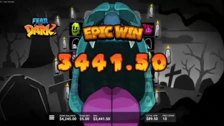 Fear the Dark slot screenshot 6