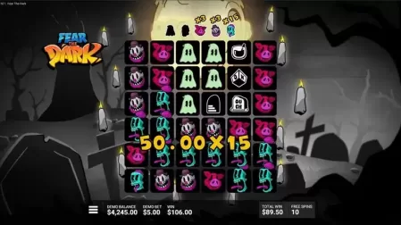 Fear the Dark slot screenshot 5