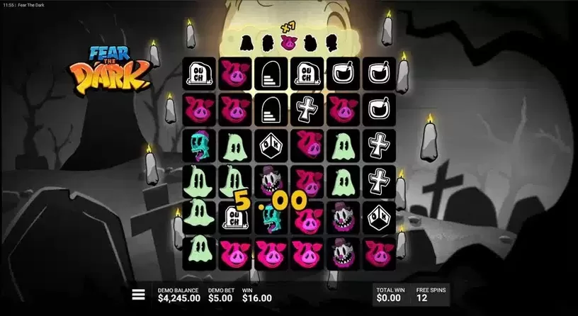 Fear the Dark slot screenshot 3