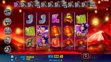 Floating Dragon – Year of the Snake slot screenshot 5
