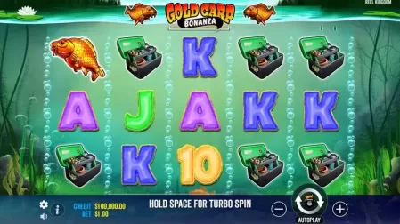 Gold Carp Bonanza slot screenshot 1