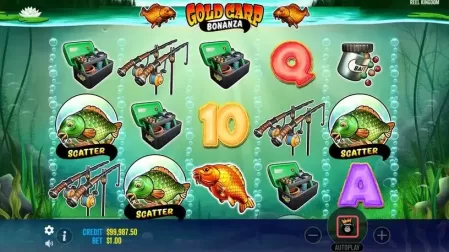 Gold Carp Bonanza slot screenshot 3