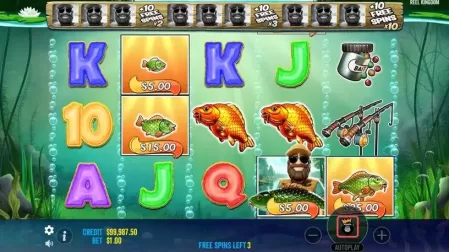 Gold Carp Bonanza slot screenshot 5