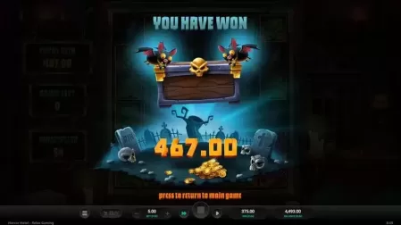 Horror Hotel slot screenshot 8