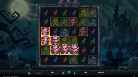 Horror Hotel slot screenshot 2