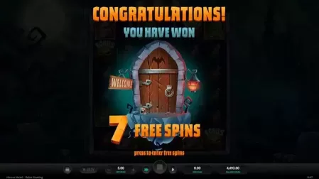Horror Hotel slot screenshot 4