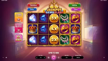 Jackpot Gems Claw slot screenshot 1