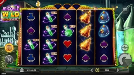 Jekyllz Wild Ultranudge slot screenshot 3