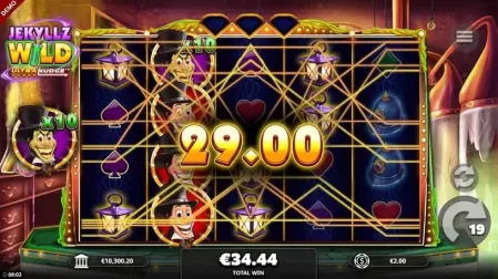 Jekyllz Wild Ultranudge slot screenshot 6