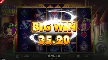 Jekyllz Wild Ultranudge slot screenshot 7