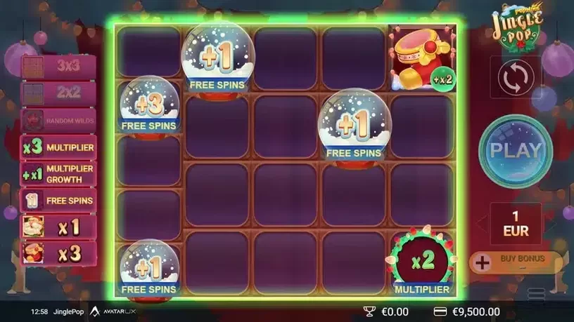 JinglePop slot screenshot 2