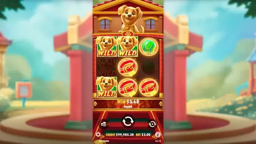 Lucky Dog slot screenshot 4