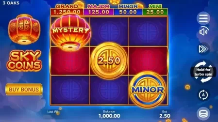 Sky Coins slot screenshot 1