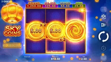 Sky Coins slot screenshot 3