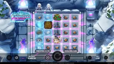 Snowflake Sorcery slot screenshot 4
