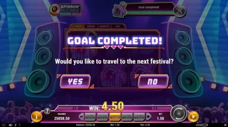 Spinnin’ Records Raving Reels slot screenshot 3