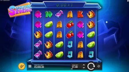 Superstar Sevens slot screenshot 1