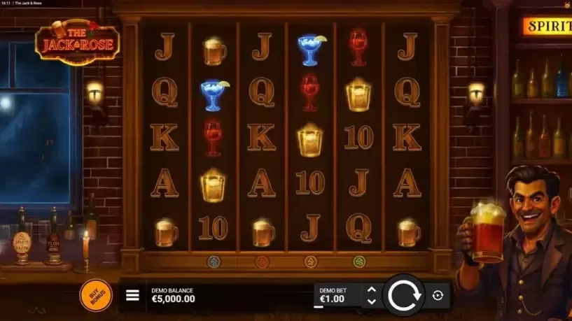 The Jack & Rose slot screenshot 