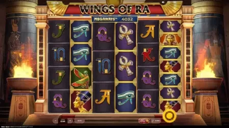 Wings of Ra Megaways slot screenshot 1