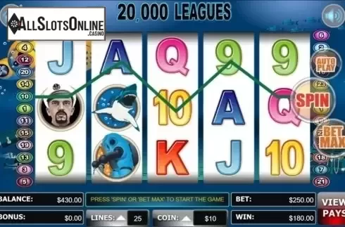 Screen9. 20000 Leagues from Wager Gaming