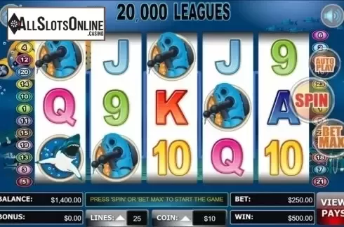Screen7. 20000 Leagues from Wager Gaming