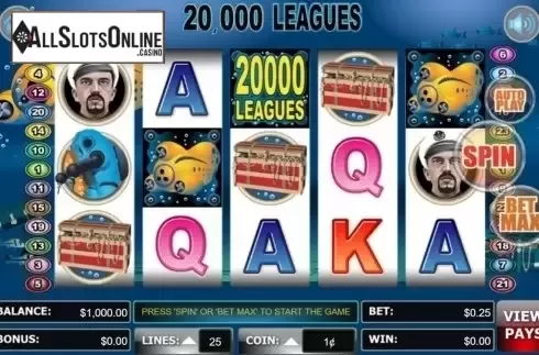 Screen5. 20000 Leagues from Wager Gaming