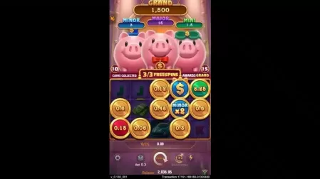 3 Lucky Piggy slot screenshot 6
