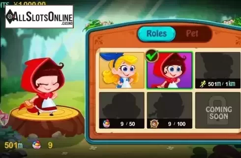 Alice Choose Screen