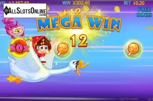 Mega Win Screen