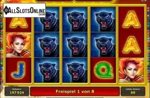 Screen 3. Amazon's Diamonds from Greentube