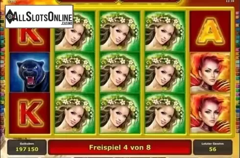 Screen 1. Amazon's Diamonds from Greentube