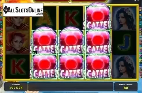 Screen 4. Amazon's Diamonds from Greentube